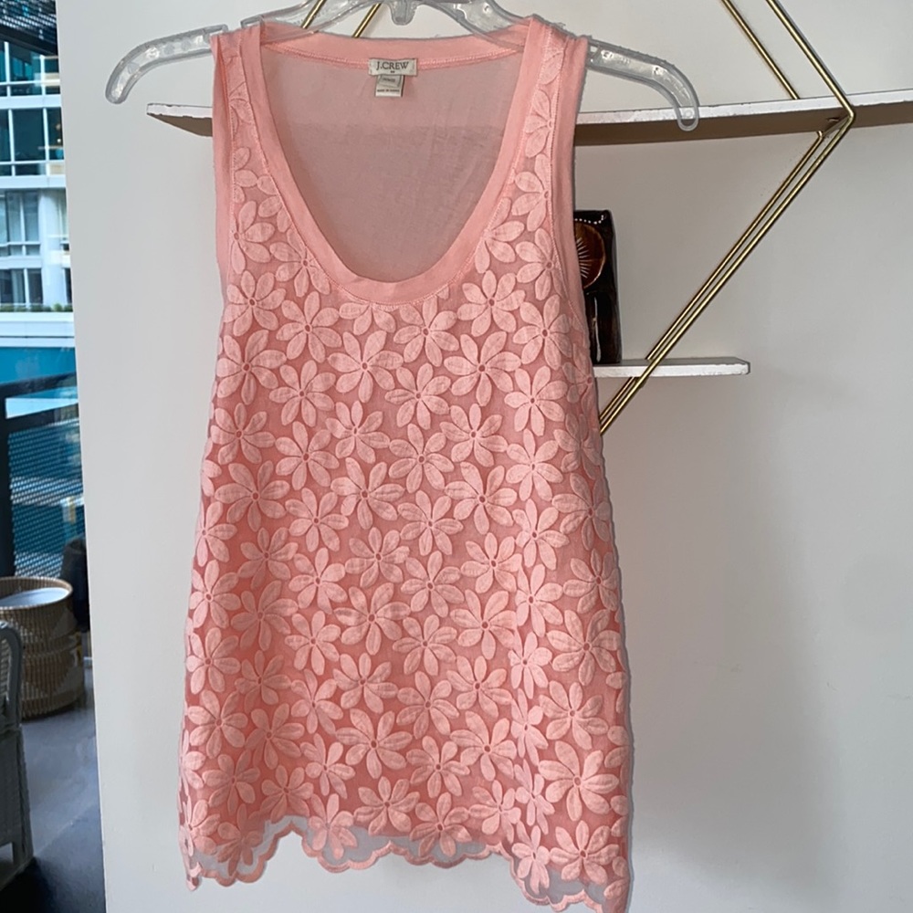 J. crew floral tank - Picture 1 of 4
